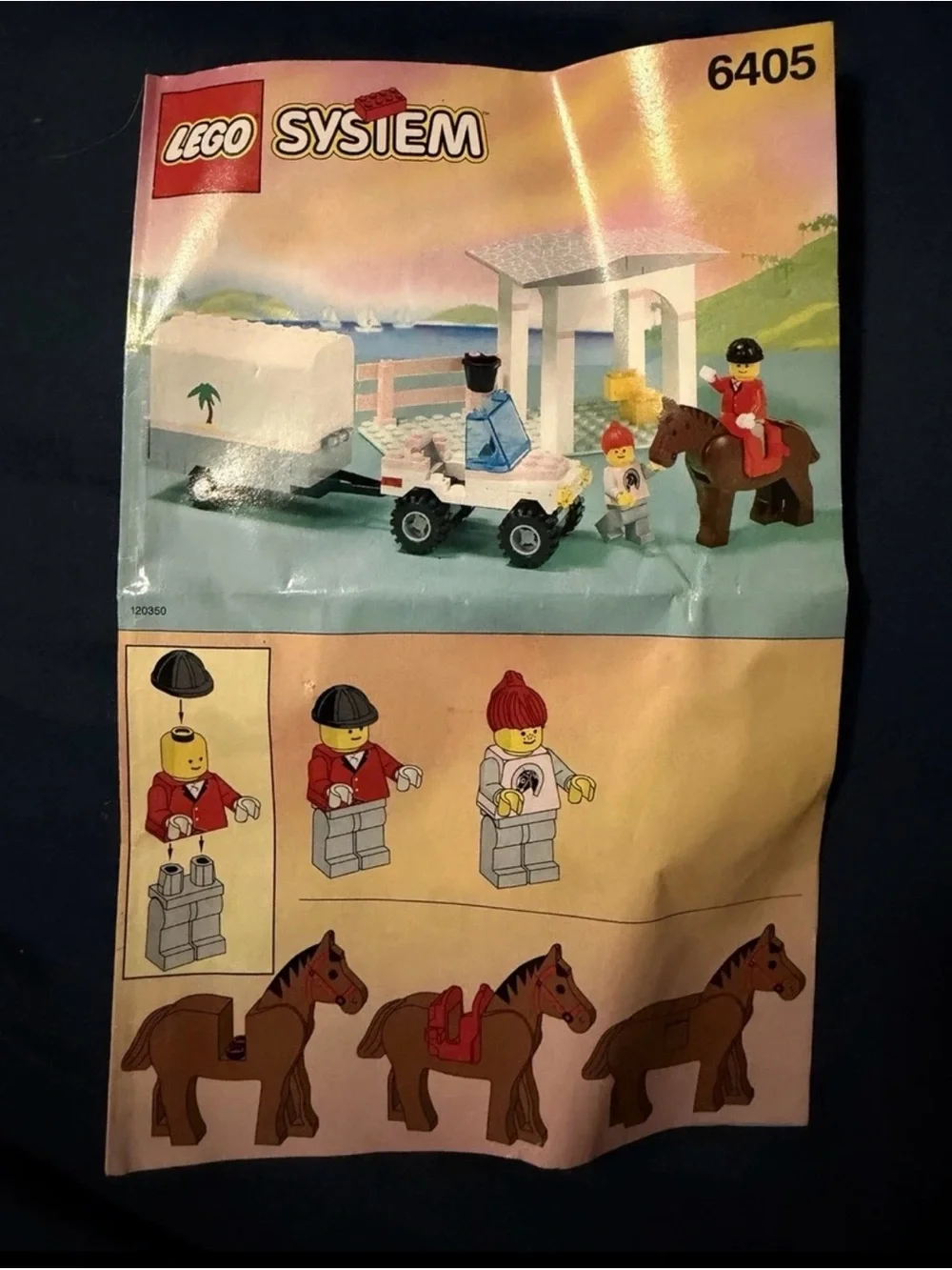 Lego 6405 Instruction Booklet